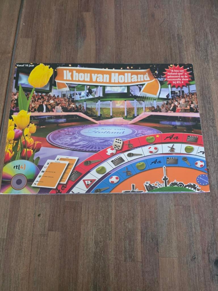 Ik Hou van Holland Bordspel, Hobby en Vrije tijd, Gezelschapsspellen | Bordspellen, Vijf spelers of meer, Ophalen of Verzenden