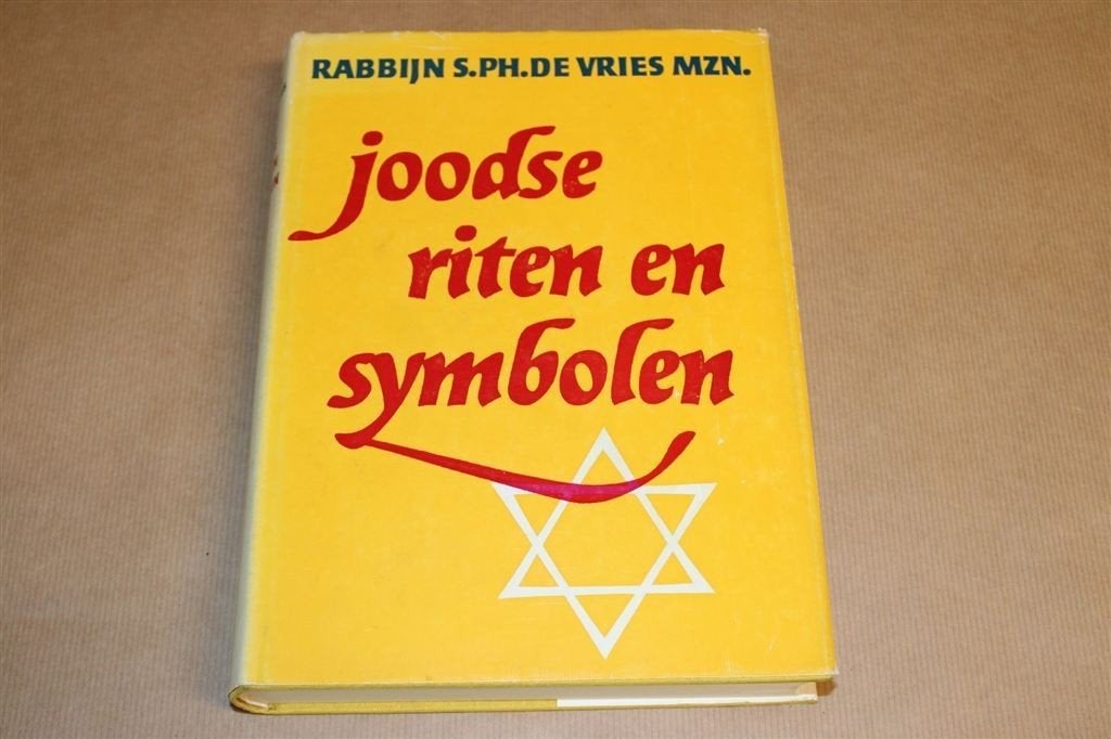 Joodse Riten en Symbolen — Standaardwerk Rabbijn De Vries, Ophalen of Verzenden, Gelezen