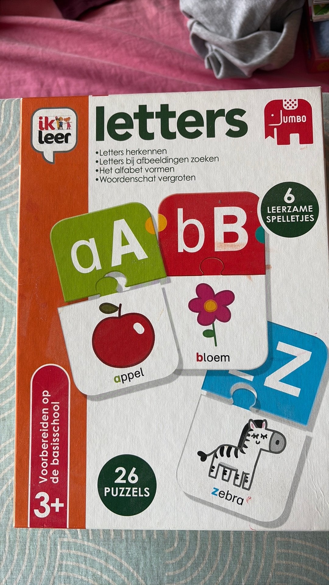 Ik leer letters, Ophalen of Verzenden, Zo goed als nieuw