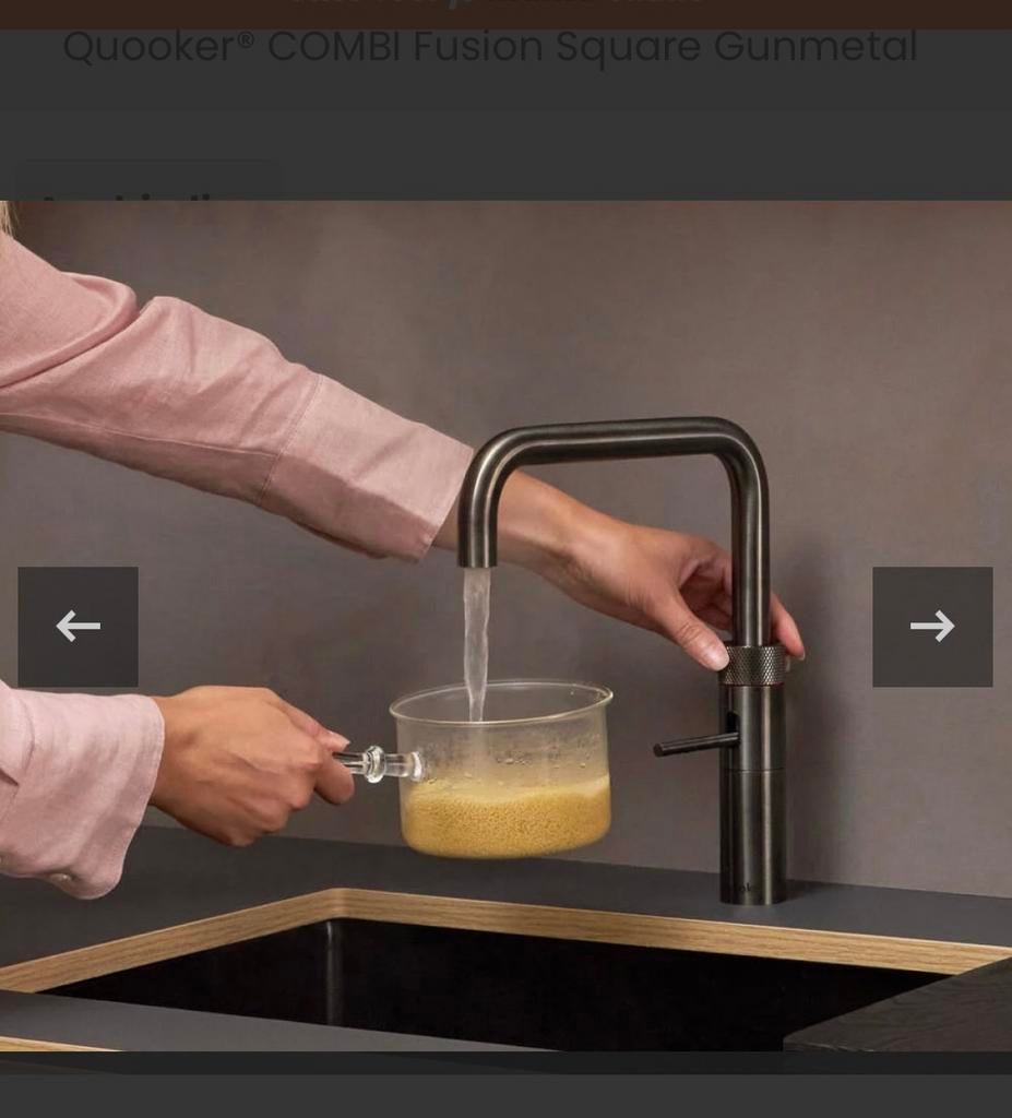 Quooker Messing Patin met Pro 3 Nieuw !!!!, Ophalen of Verzenden, Nieuw