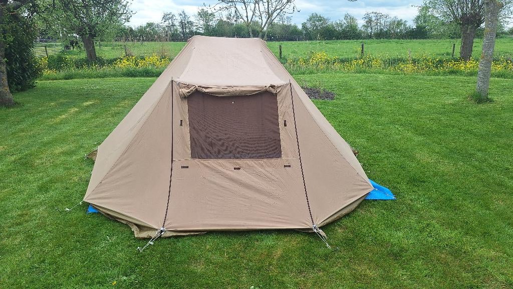 Esvo tent, Piranha, licht gewicht., Caravans en Kamperen, Tenten, Ophalen, Gebruikt, Tot en met 2