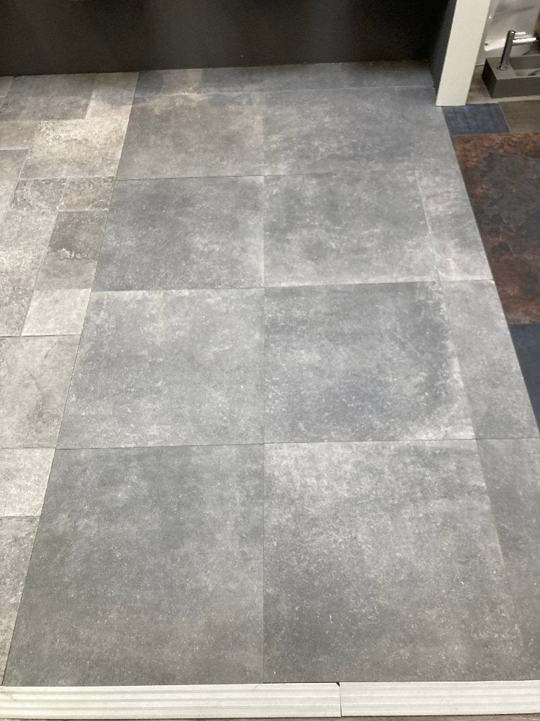 Grijze Vloer tegel 3.57m2 Gazinni Flow Mud, Ophalen, 60 cm of meer, Nieuw, Minder dan 5 m²