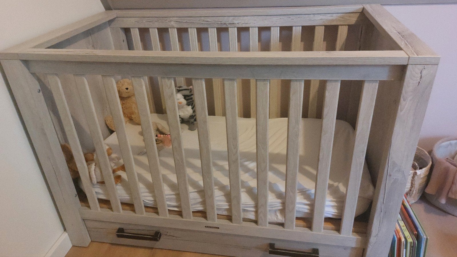 Kidsmill Sem Nautic Grey ledikant en commode, Ophalen, Gebruikt, Jongetje of Meisje
