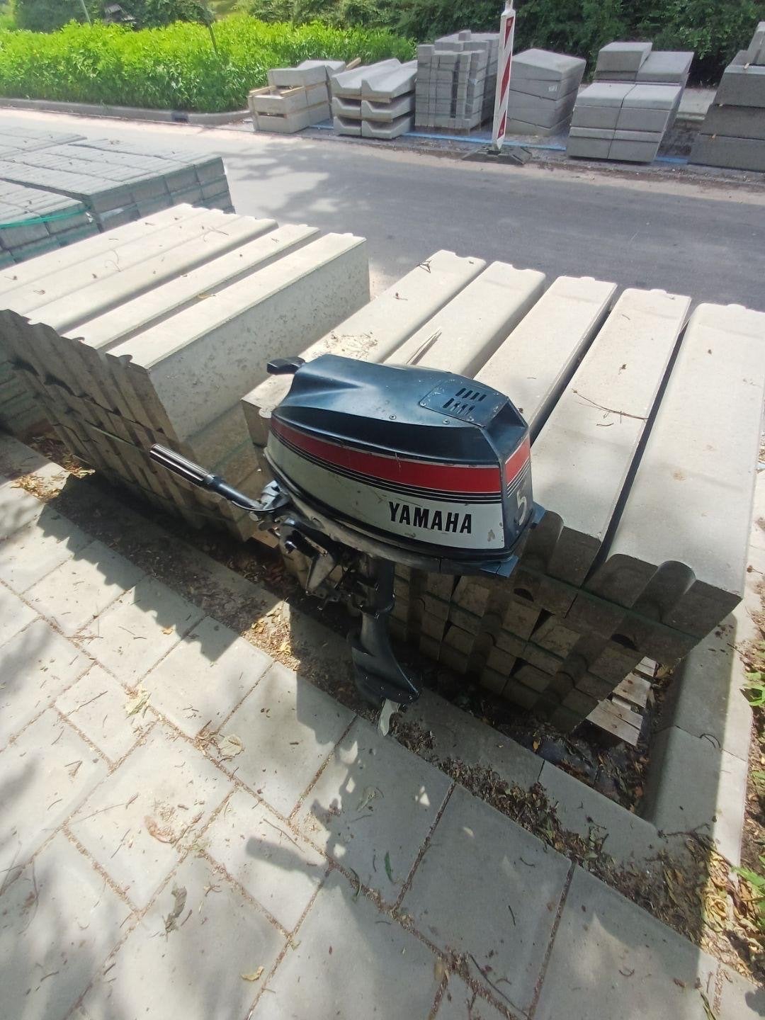 Yamaha 5 PK Buitenboordmotor met tank, Watersport en Boten, Ophalen of Verzenden, Gebruikt, Motor en Techniek, Motorboot