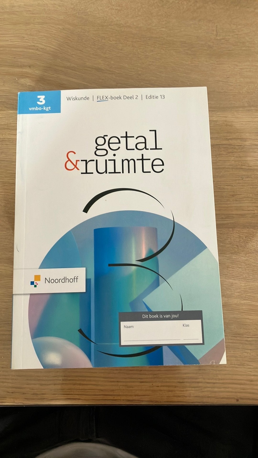 Getal & Ruimte (editie 13.0) vmbo-kgt 3 FLEX leerboek deel 2, Boeken, Ophalen of Verzenden, Nieuw, VMBO