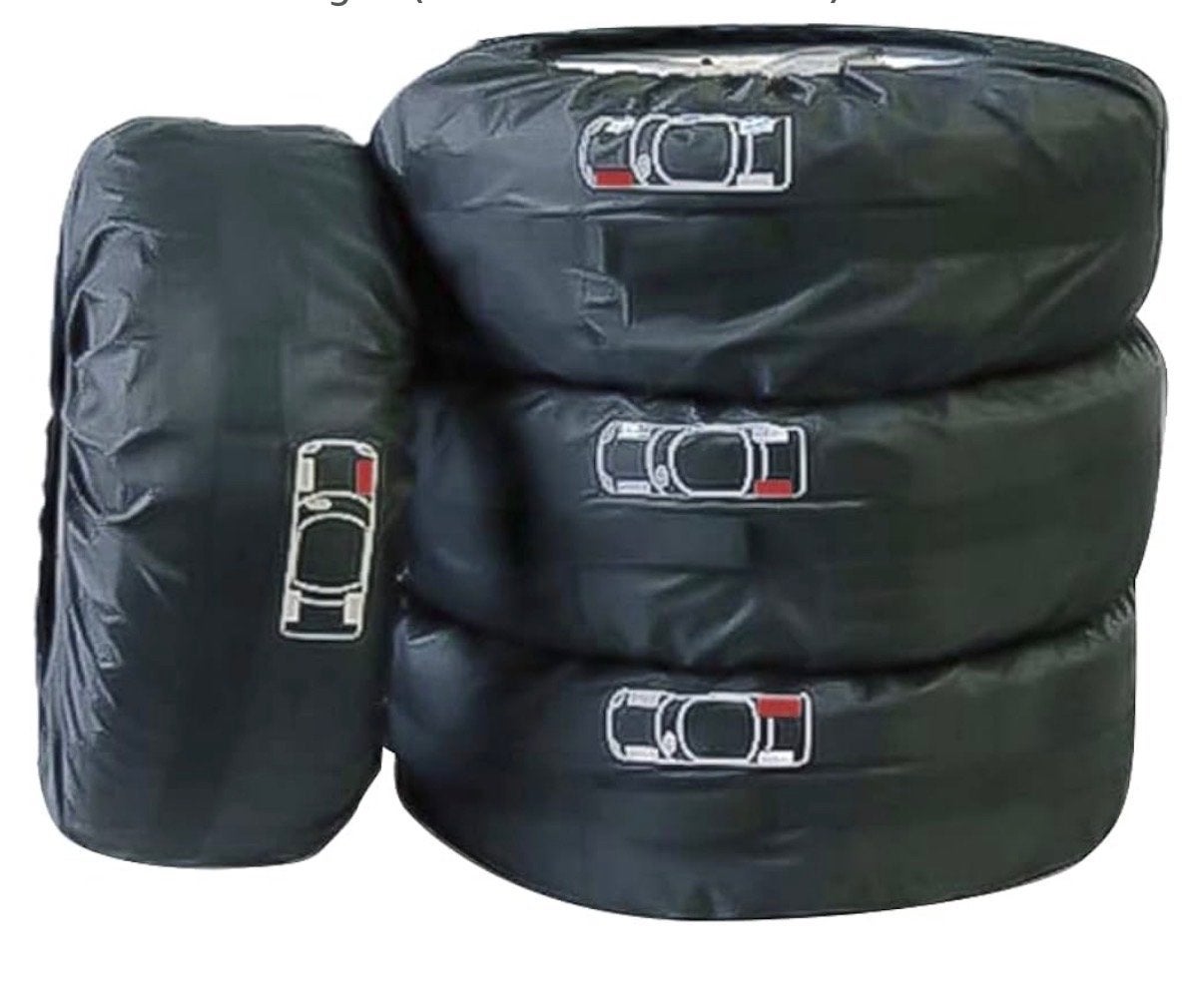 Set van 4 bandenhoezen voor opslag en transport, Ophalen of Verzenden, Nieuw