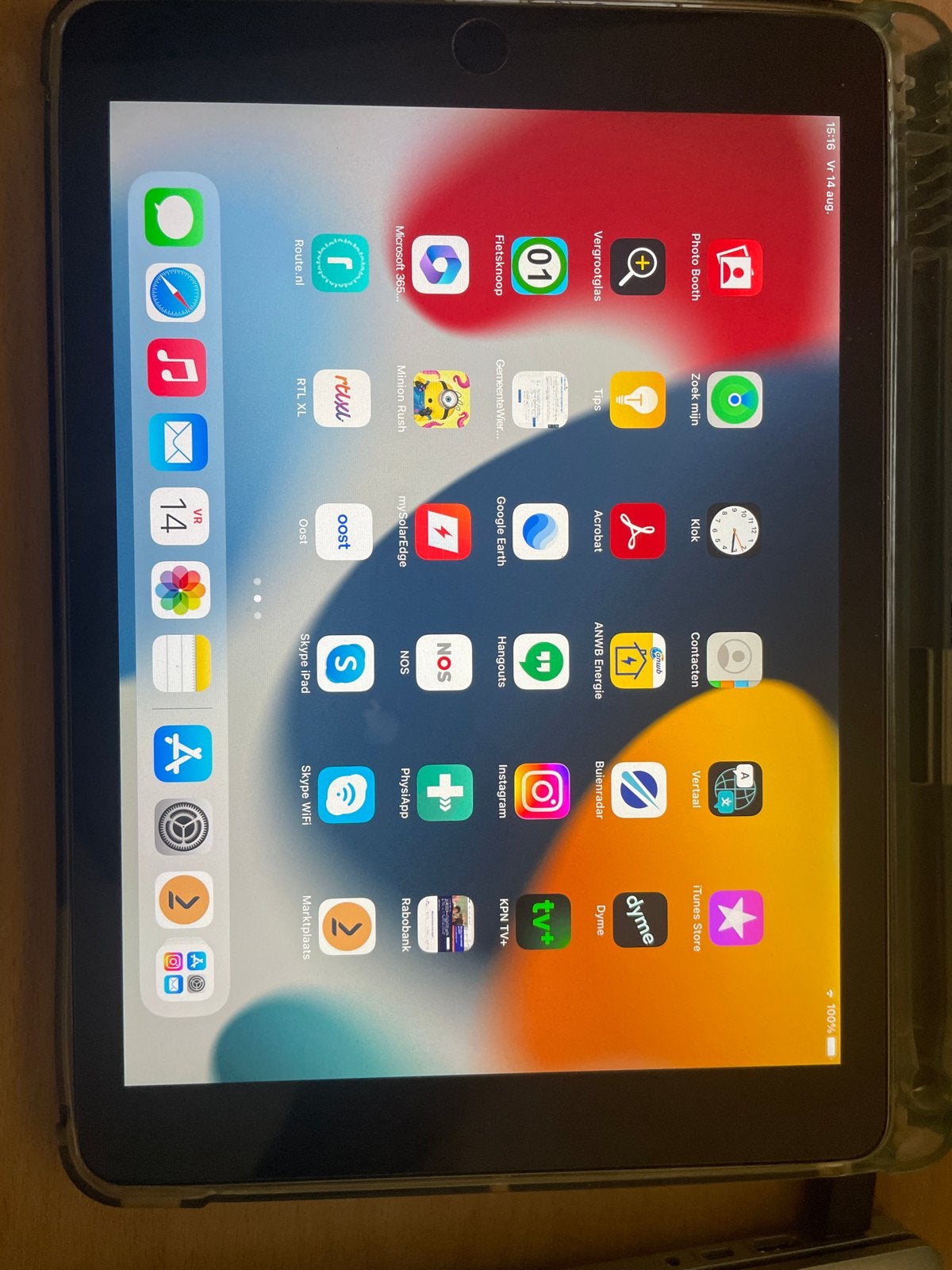 Apple iPad Air 2 64GB Wi-Fi Space grey met screenprotector, 10 inch, Gebruikt, Apple iPad Air, Ophalen of Verzenden