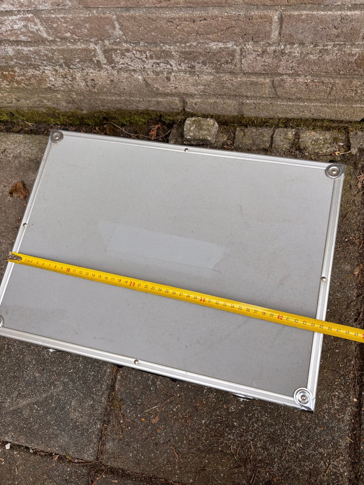 Stevige aluminium koffer - Gebruikt, Ophalen, Gebruikt, 50 tot 60 cm, Slot
