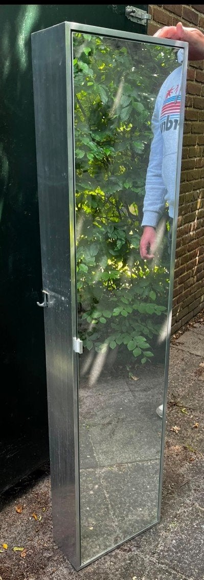 Grote spiegelkast voor badkamer, Huis en Inrichting, Badkamer | Badkamermeubels, Gebruikt, Spiegelkast, 100 tot 150 cm, Minder dan 50 cm