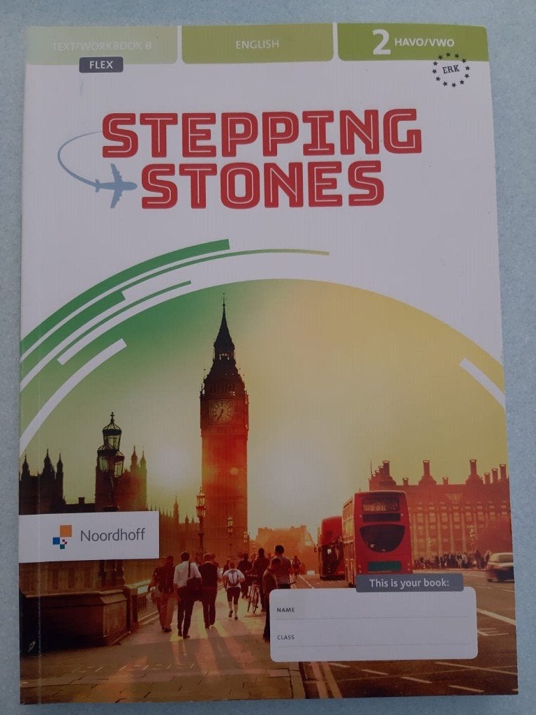 lesmethode Engels Stepping Stones flex HV2, Boeken, Schoolboeken, Ophalen of Verzenden, Zo goed als nieuw, HAVO, Engels