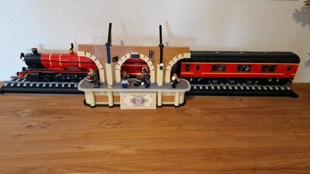 Lego Harry Potter Zweinstein express, Kinderen en Baby's, Speelgoed | Duplo en Lego, Ophalen, Lego, Zo goed als nieuw, Complete set
