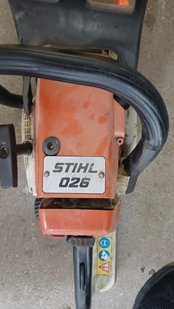 Stihl 026 kettingzaag - Recent onderhoud gehad, Tuin en Terras, Handzagen, Ophalen, Gebruikt, Boomzaag, Stihl