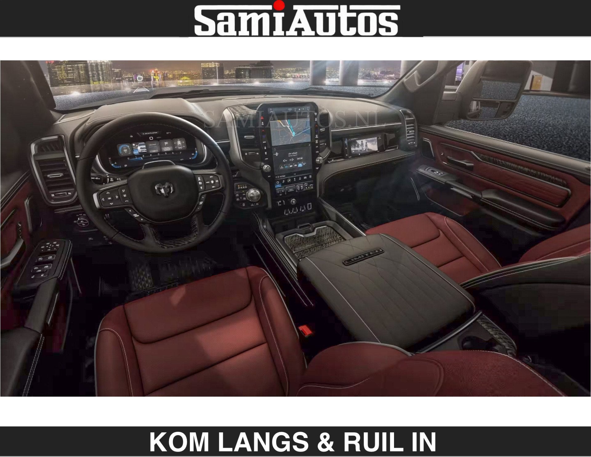 Dodge Ram LIMITED 2027 5.7 V8 HEMI | MAXIMAAL UITGERUST | NI, Auto's, Automaat, Dealer onderhouden, 5654 cc, Met garantie (alle)