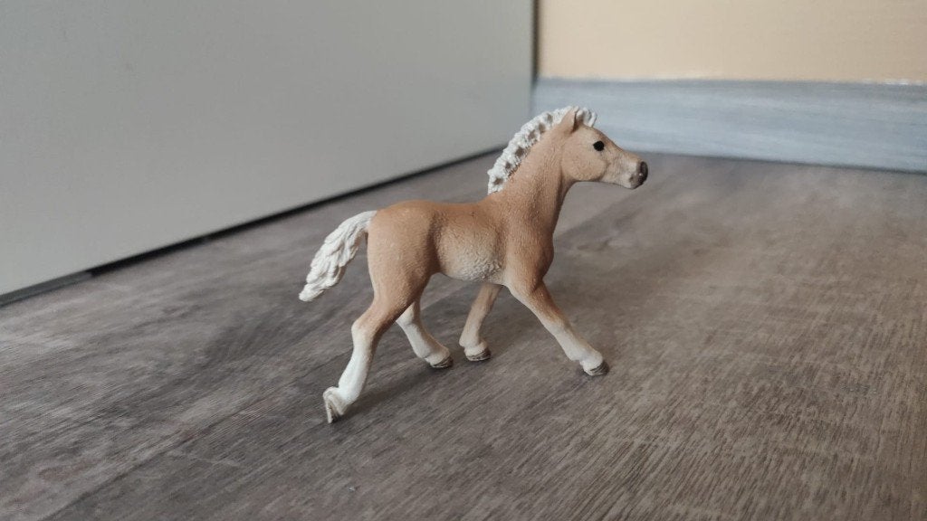 Schleich Haflinger Veulen (hengst) - Speelgoed Paardje, Ophalen of Verzenden, Zo goed als nieuw