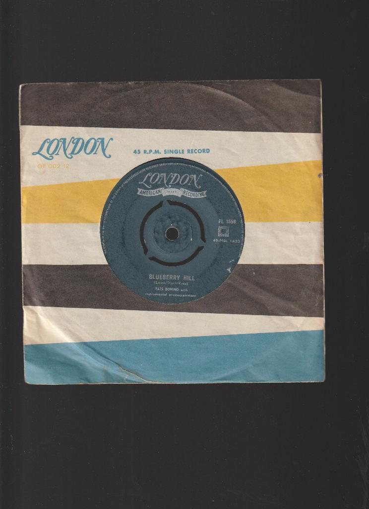 FATS  DOMINO  --  BLUEBERRY  HILL, Cd's en Dvd's, Vinyl Singles, Gebruikt, Verzenden, 7 inch, Single