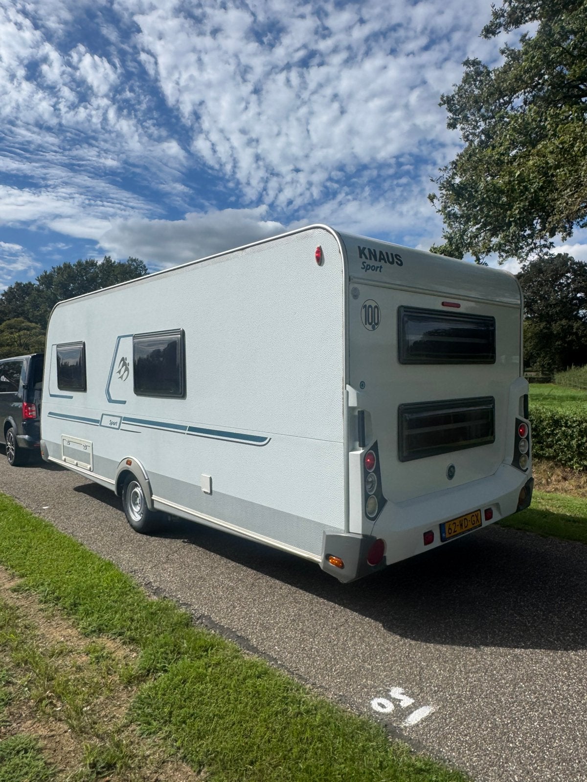 Knaus Sport 500FDK 2008 mover, airco, luifel nieuwe voortent, Treinzit, Particulier, Schokbreker, 4 tot 5 meter