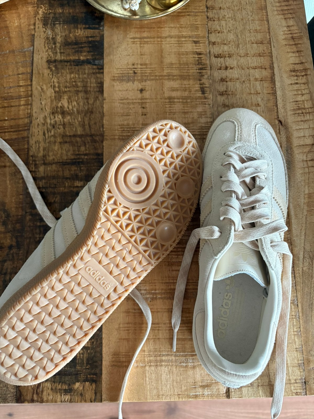 Adidas sneakers, Ophalen, Beige, Nieuw, Sneakers of Gympen