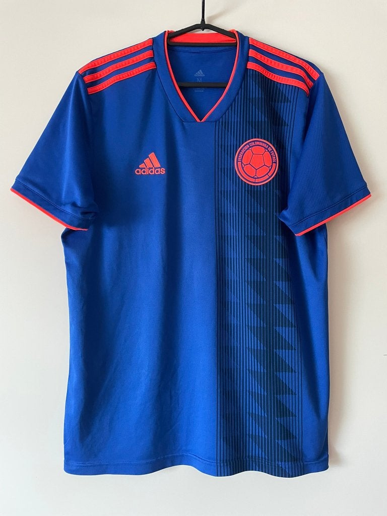 Colombia Adidas Voetbalshirt Maat M 2018 Away, Kleding | Heren, Ophalen of Verzenden, Zo goed als nieuw, Adidas, Voetbal