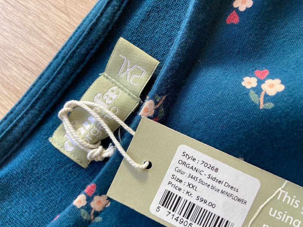 Jurk Danefae XXL, Blauw, Maat 46/48 (XL) of groter, Nieuw, Ophalen of Verzenden