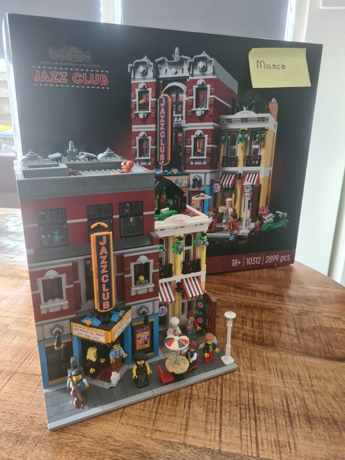 Jazzclub lego 10312, Kinderen en Baby's, Speelgoed | Duplo en Lego, Lego, Ophalen of Verzenden, Zo goed als nieuw, Compleet