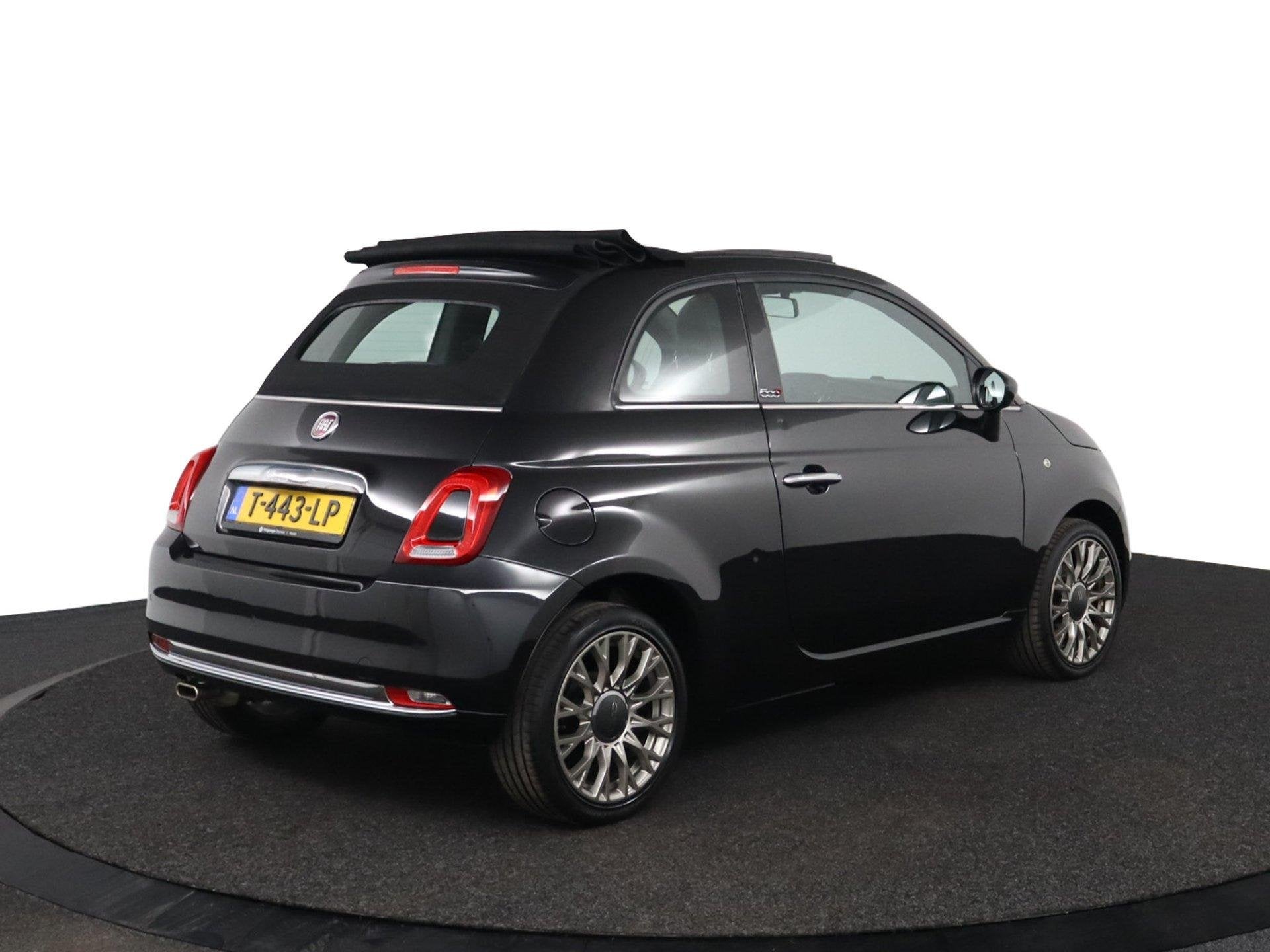 Fiat 500C 1.2 Star |Cabrio|Cruise, Stof, Gebruikt, 4 cilinders, 4 stoelen