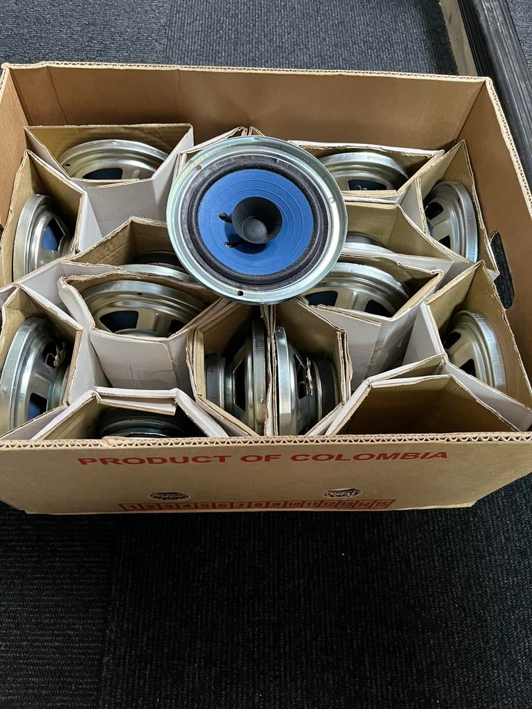 Doos vol breedband  speakers 16 cm, Overige merken, G, G, G