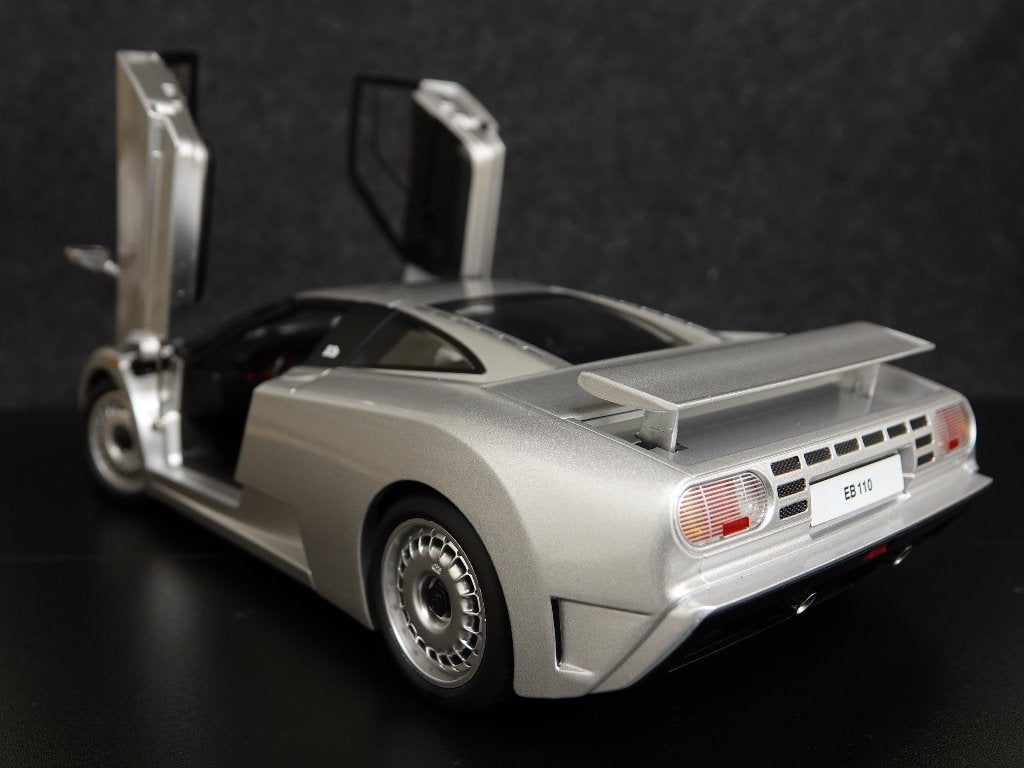 KK-Scale 1:12 1991 Bugatti EB110 zilvergrijs, Auto, Onbekend, Nieuw, Ophalen of Verzenden