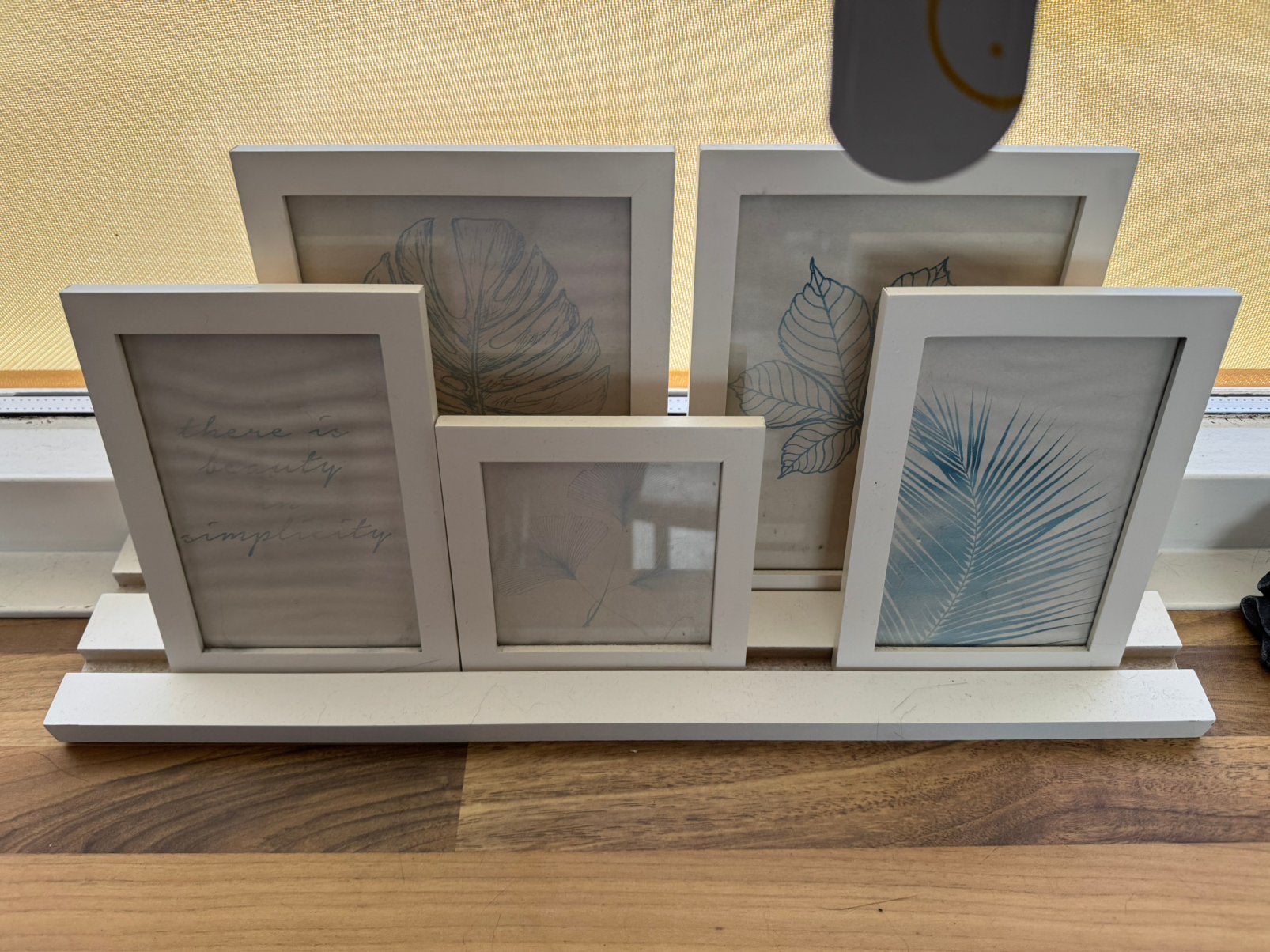 Fotolijstjes, Audio, Tv en Foto, Fotografie | Fotolijsten, Ophalen, Wit, Collagefotolijst, Zo goed als nieuw