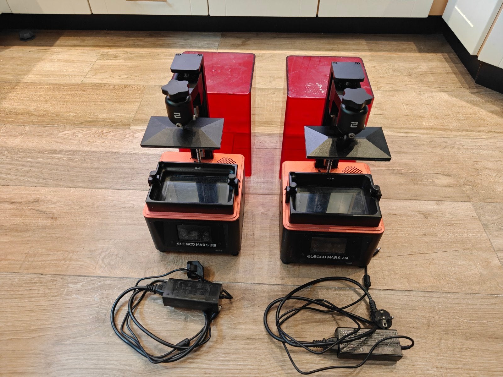 2x Elegoo Mars 2 Pro 3D printer aangeboden, Ophalen, Resin/Hars, Gebruikt, ELEGOO