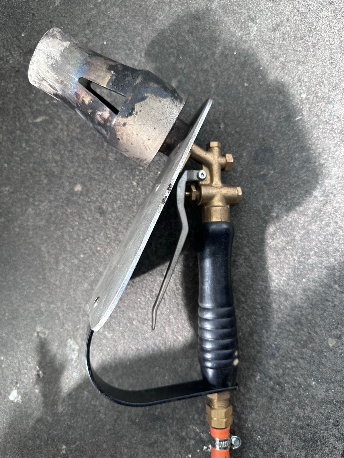 Dakbrander met slang en snelkoppeling(male), Ophalen of Verzenden, Gebruikt, Overige typen, Overige merken