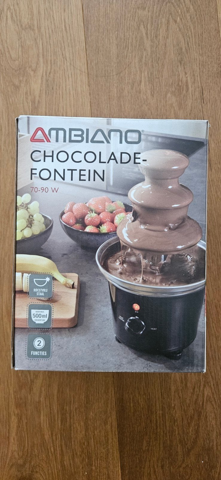 Ambiano Chocoladefontein - Nieuw in doos, Ophalen, Nieuw