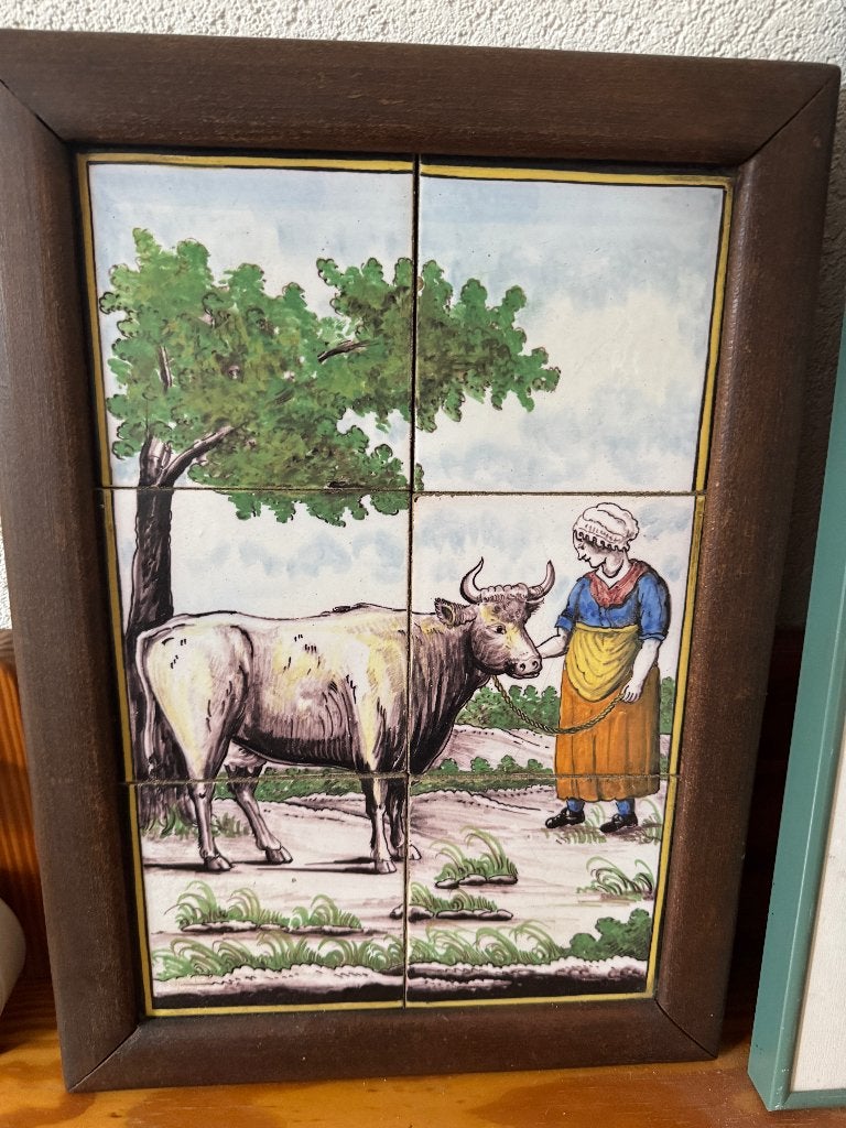oude tegels, wanddeco, Antiek en Kunst, Ophalen