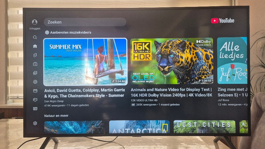 SAMSUNG 50 INCH 4K UHD SMART TV, Ophalen, LED, 50 Hz, Zo goed als nieuw