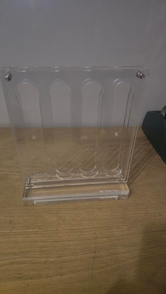 Nespresso Capsulehouder Acryl, Huis en Inrichting, Ophalen of Verzenden, Zo goed als nieuw