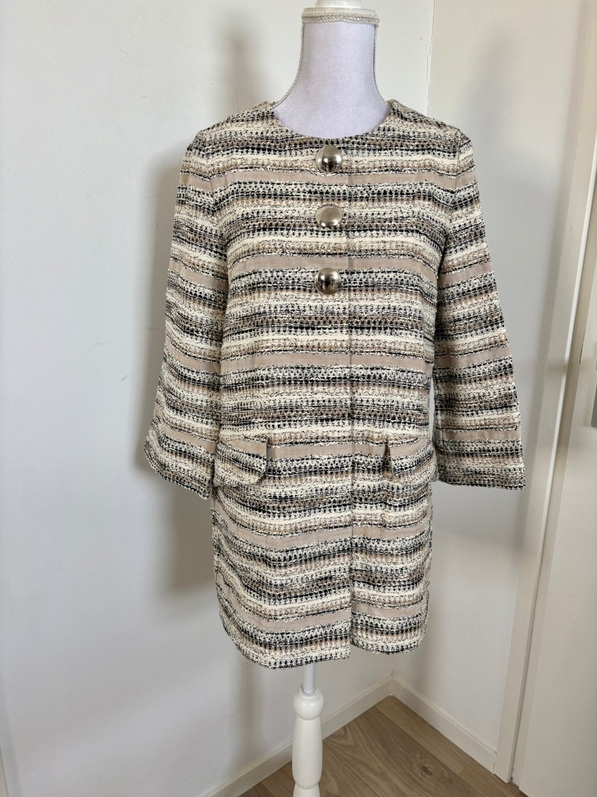 Mooi Caroline Biss vest - maat 36, Kleding | Dames, Ophalen of Verzenden, Zo goed als nieuw, Maat 36 (S), Beige
