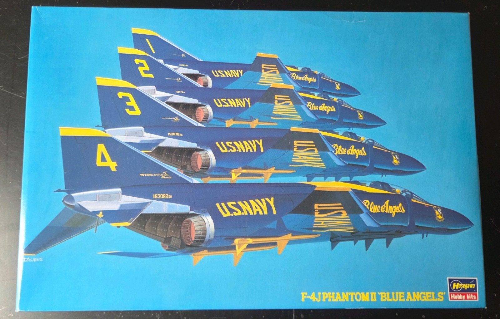 Hasegawa F-4J Phantom II `Blue Angels 1:72, Hobby en Vrije tijd, Modelbouw | Vliegtuigen en Helikopters, Ophalen of Verzenden