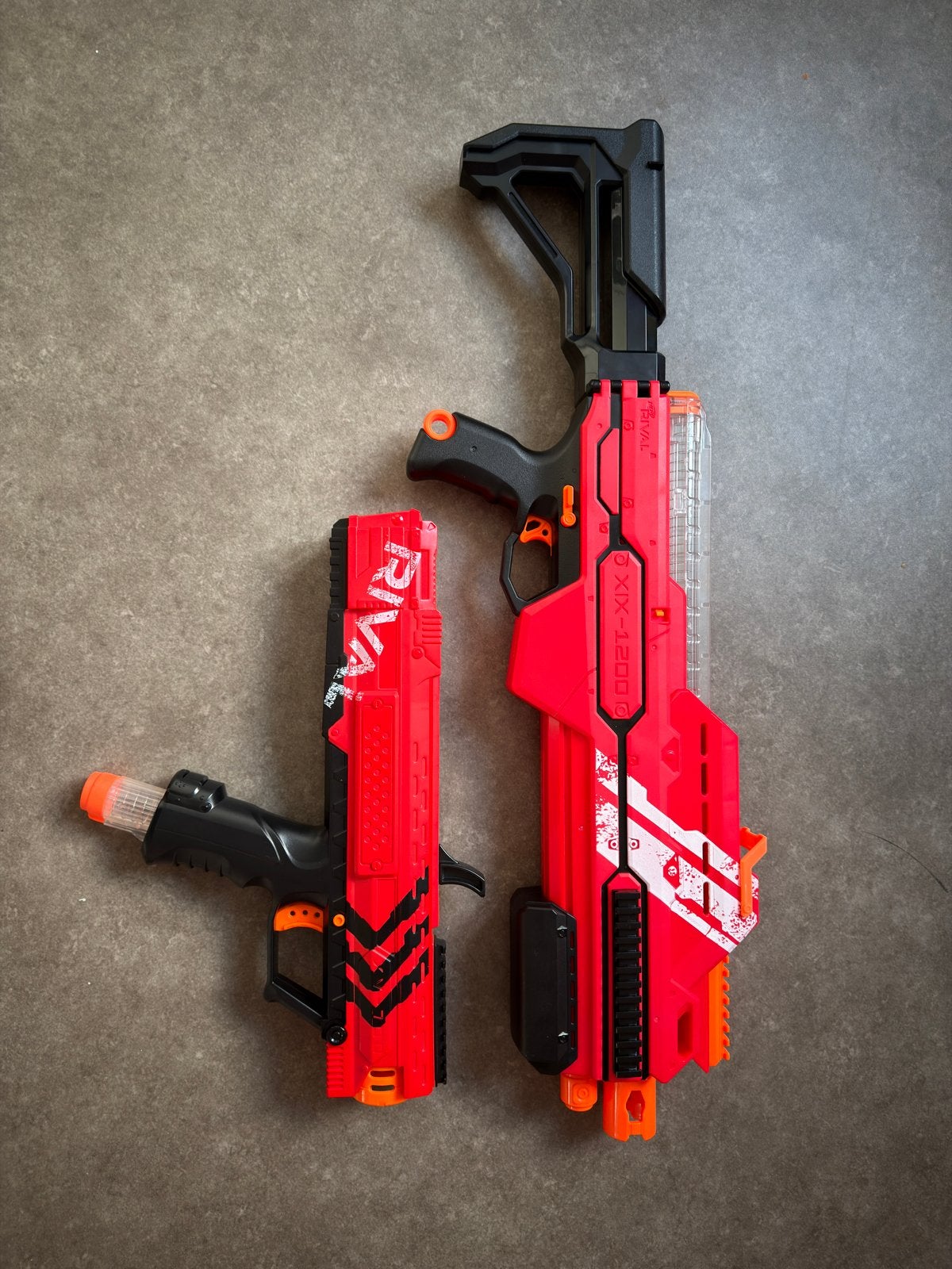 Nerf Rival Blasters Set: Apollo XV-700 & Hypnos XIX-1200, Ophalen of Verzenden, Gebruikt, Jongen of Meisje