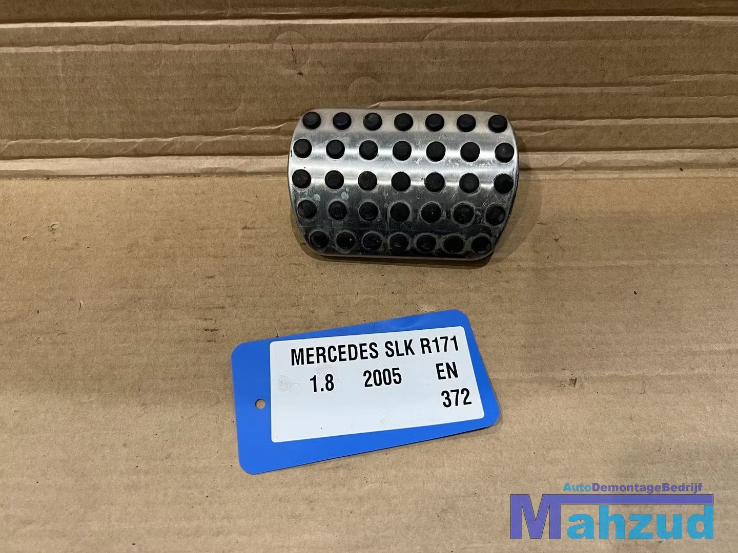 MERCEDES SLK R171 rempedaal rubber 2005-2011, Auto-onderdelen, Gebruikt, Mercedes-Benz AG, Mercedes-Benz, Ophalen of Verzenden