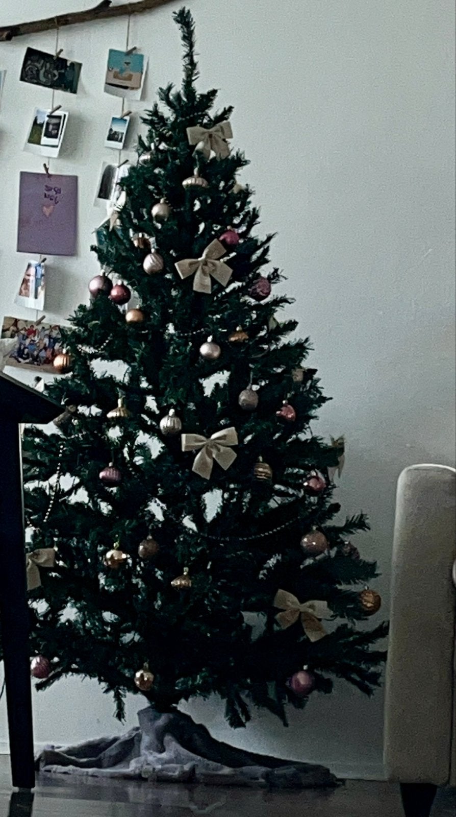 Kerstboom 180 cm + versiering, Ophalen