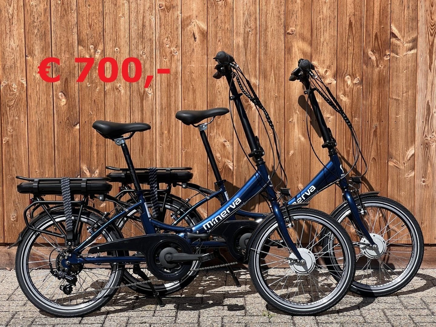 2x 2e hands elektrische vouwfiets 1 jaar oud, Fietsen en Brommers, Elektrische fietsen, Overige merken, -, -, Zo goed als nieuw