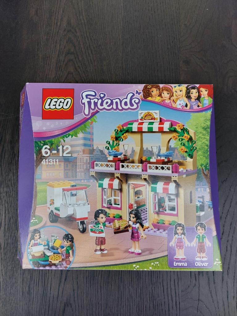 41311 lego friends heartlake pizzeria, Lego, Friends, Ophalen of Verzenden, Zo goed als nieuw
