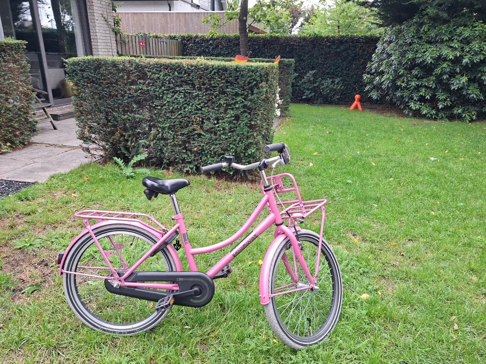 Nette meisjesfiets 22 inch - Roze, Fietsen en Brommers, Ophalen, Terugtraprem, 22 inch, Gebruikt