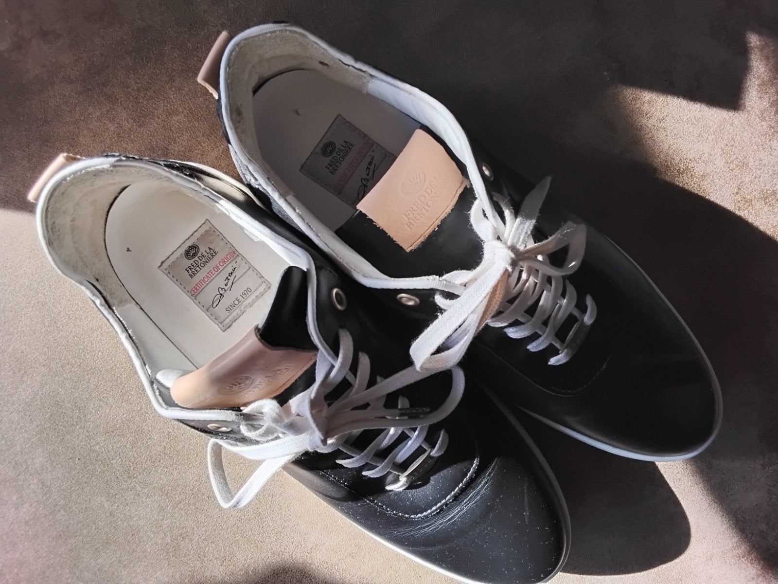 Fred de la Bretoniere sneakers maat 41, Ophalen, Fred de la Bretoniere, Zwart, Sneakers of Gympen