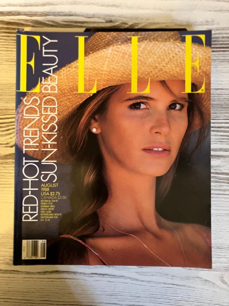 Elle Magazine USA august 1988, Verzamelen, Tijdschriften, Kranten en Knipsels, Ophalen of Verzenden, 1980 tot heden, Buitenland