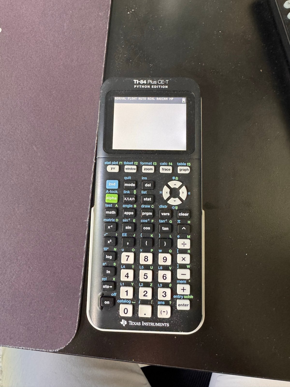 TI-84 Plus CE-T python edition gratische rekenmachine, Ophalen of Verzenden, Grafische rekenmachine