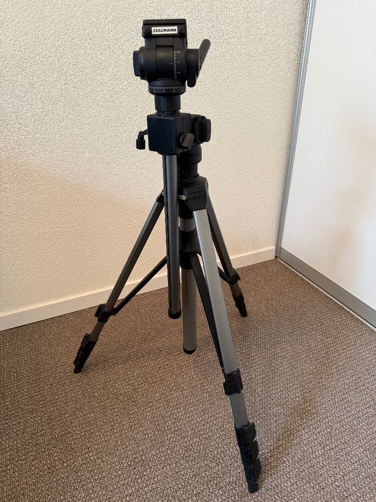 Cullmann 3000/4000 statief / driepoot met mod. 3060 zijarm, Ophalen of Verzenden, Gebruikt, Driepoot, Cullmann