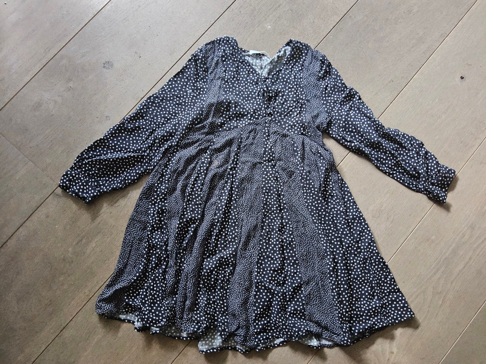 Zara jurk met stippenpatroon, maat 13-14 jaar, Kinderen en Baby's, Kinderkleding | Maat 164, Meisje, Ophalen of Verzenden, Zo goed als nieuw