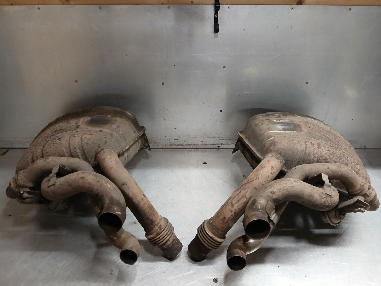 Porsche 911 997 kleppenuitlaat uitlaat demper, Porsche, Ophalen of Verzenden