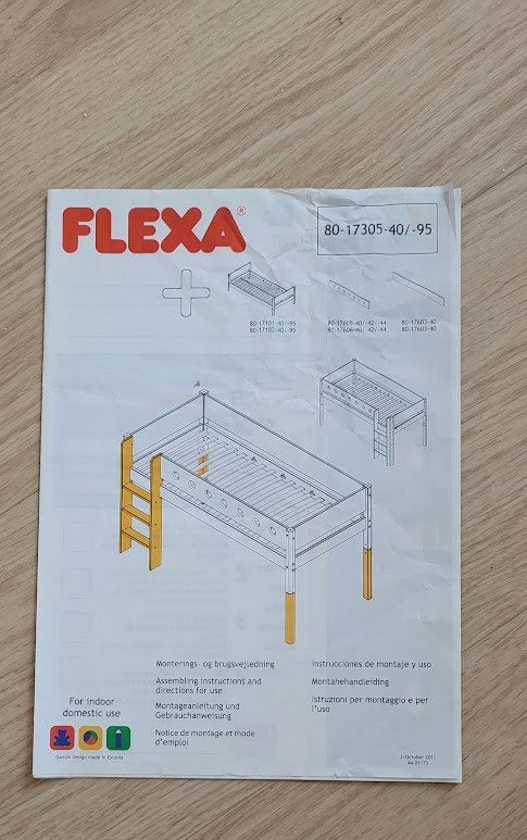 Foto 9 van Flexa halfhoogslaper matrasmaat 90-200 cm