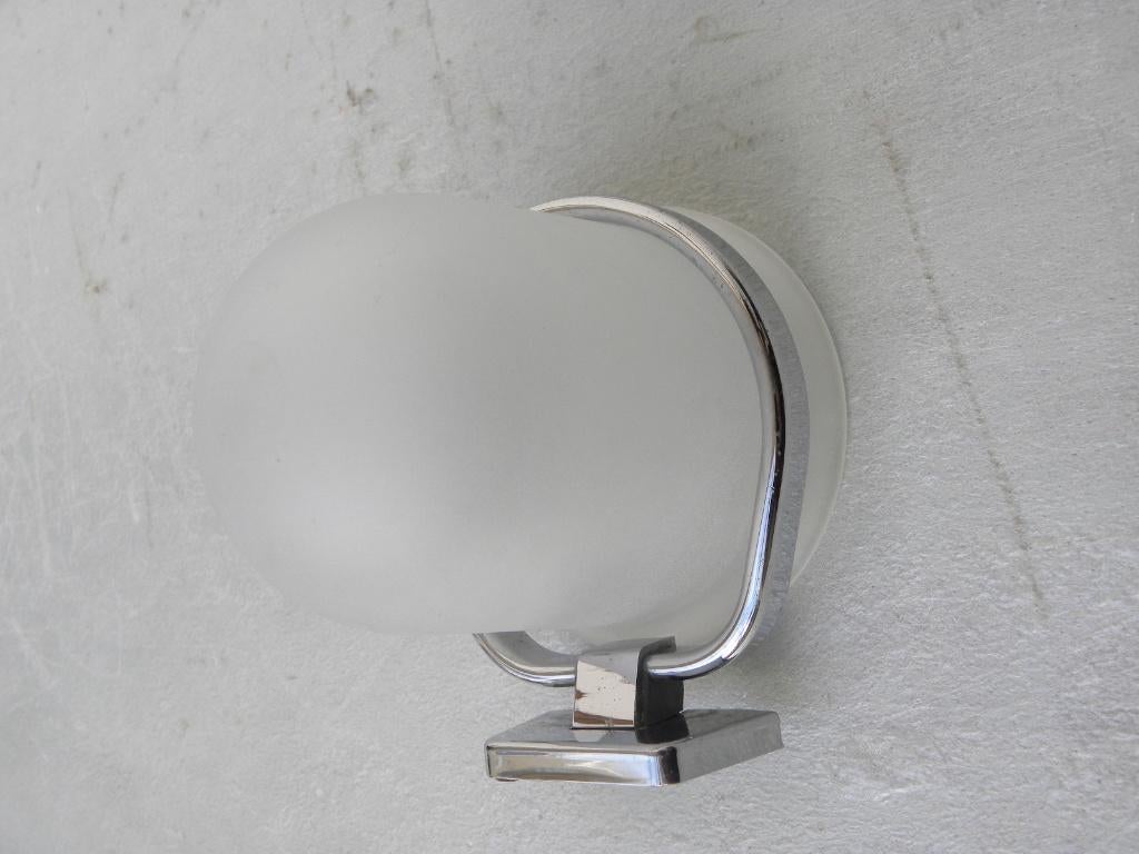 Houder WC-borstel glas + ophangbeugel, Ophalen of Verzenden, Gebruikt